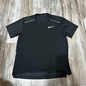 Nike Men's Dri-FIT Ready Short Sleeve Fitness Top Black Size M